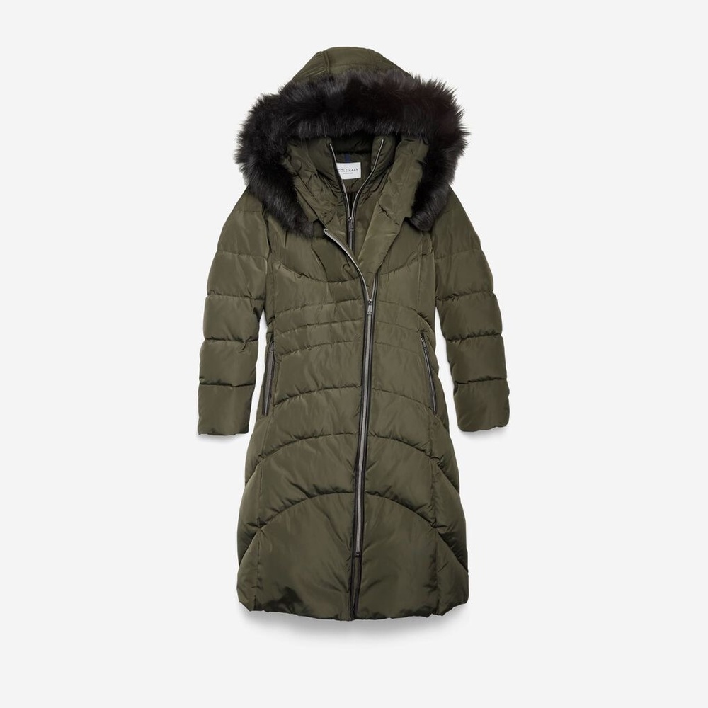 COLE HAAN Women's Taffeta Down Coat